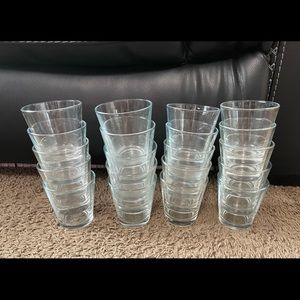 Used 20 of 6oz glasses cups/wine cups/pudding cups